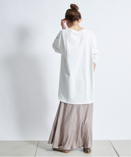 DouDou(ドゥドゥ)の「マルチWAYフレアスカート(スカート・レディース・ベージュ/カーキ/サックスブルー・36/38)」の9枚目の写真