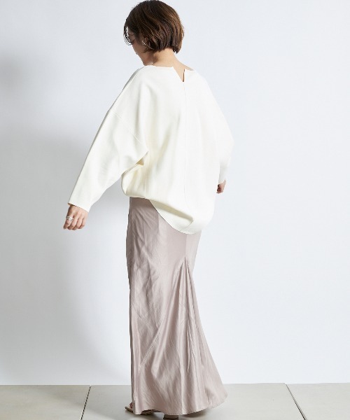 DouDou(ドゥドゥ)の「マルチWAYフレアスカート(スカート・レディース・ベージュ/カーキ/サックスブルー・36/38)」の5枚目の写真