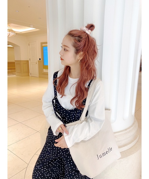 JUMELLE(ジュメロ)の「jumelleエコバッグ(エコバッグ/サブバッグ・レディース・アイボリー・FREE)」の7枚目の写真