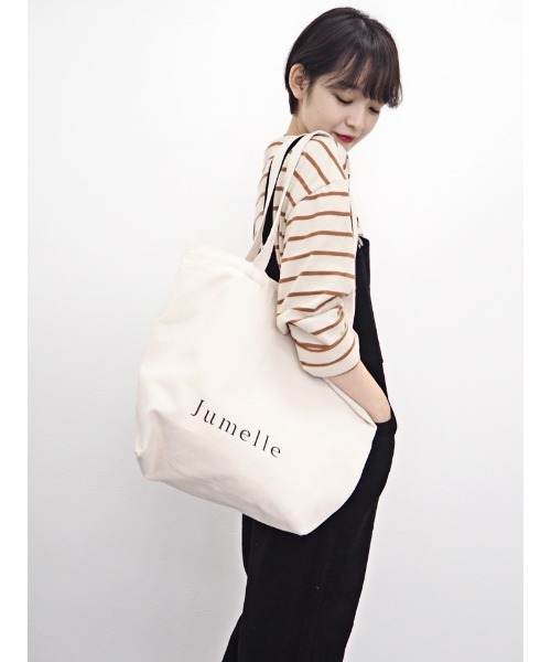 JUMELLE(ジュメロ)の「jumelleエコバッグ(エコバッグ/サブバッグ・レディース・アイボリー・FREE)」の20枚目の写真