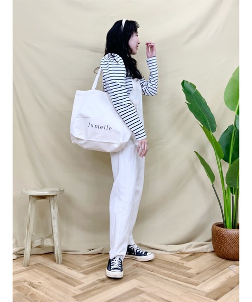 JUMELLE(ジュメロ)の「jumelleエコバッグ(エコバッグ/サブバッグ・レディース・アイボリー・FREE)」の11枚目の写真