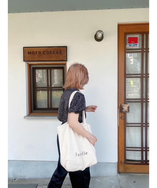 JUMELLE(ジュメロ)の「jumelleエコバッグ(エコバッグ/サブバッグ・レディース・アイボリー・FREE)」の16枚目の写真