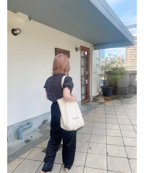 JUMELLE(ジュメロ)の「jumelleエコバッグ(エコバッグ/サブバッグ・レディース・アイボリー・FREE)」の15枚目の写真