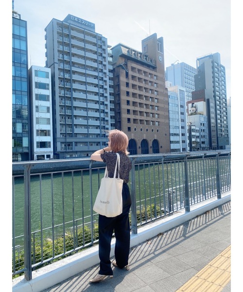 JUMELLE(ジュメロ)の「jumelleエコバッグ(エコバッグ/サブバッグ・レディース・アイボリー・FREE)」の14枚目の写真