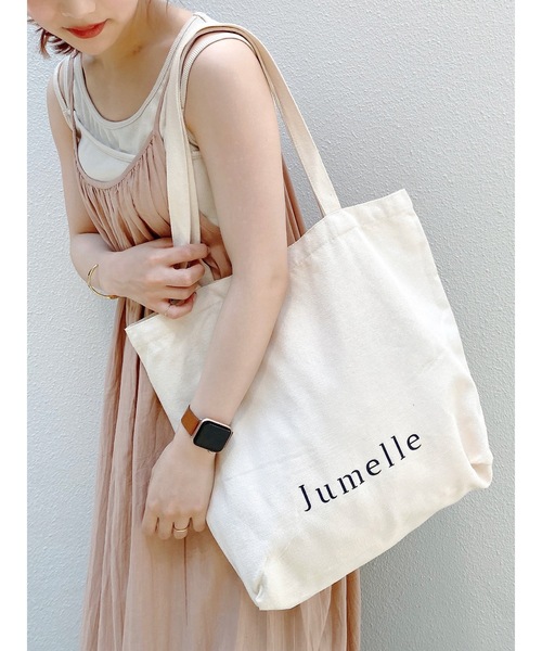 JUMELLE(ジュメロ)の「jumelleエコバッグ(エコバッグ/サブバッグ・レディース・アイボリー・FREE)」の19枚目の写真