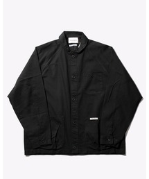 Vincent et Mireille（バンソンエミレイユ）の「【VINCENT ET MIREILLE ヴァンソンエミレイユ】UNISEX ヘリンボーンシャツ　カバーオール（シャツ/ブラウス・メンズ）」