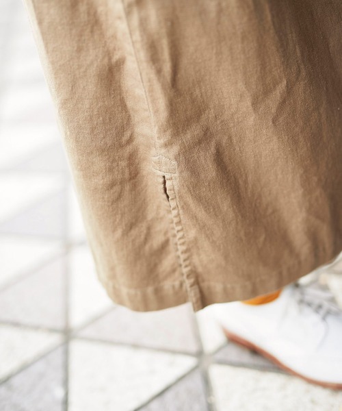 Sunny clouds（サニークラウズ）の「サニークラウズ　パン屋さんのエプロンスカート〈レディース〉（ジャンパースカート・レディース・キャメル・MEDIUM/LARGE/X-LARGE/XX-LARGE/NM）」の9枚目の写真