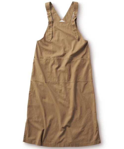 Sunny clouds（サニークラウズ）の「サニークラウズ　パン屋さんのエプロンスカート〈レディース〉（ジャンパースカート・レディース・キャメル・MEDIUM/LARGE/X-LARGE/XX-LARGE/NM）」の11枚目の写真