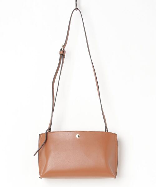 Legato Largo（レガートラルゴ）の「【Legato Largo】かるいカバン フェイクレザー 2WAYショルダーバッグ LH-P0001（ショルダーバッグ・レディース・グリーン/ベージュ/ダークブラウン/キャメル/ブラック/ワインレッド/グレイッシュベージュ/アイボリー・FREE）」の22枚目の写真