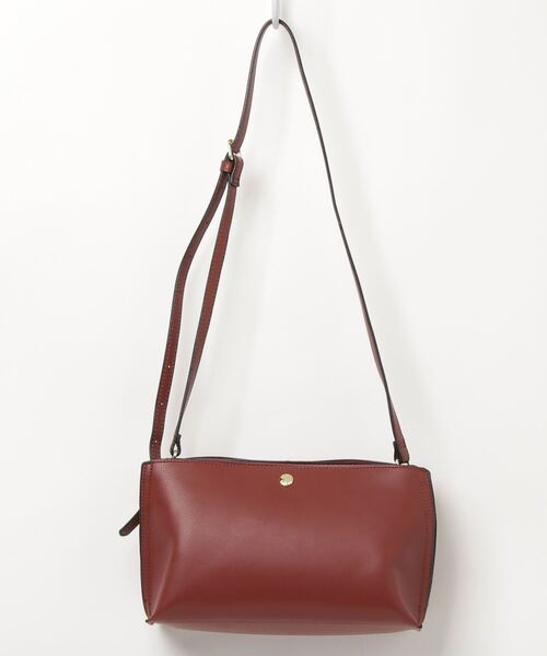 Legato Largo（レガートラルゴ）の「【Legato Largo】かるいカバン フェイクレザー 2WAYショルダーバッグ LH-P0001（ショルダーバッグ・レディース・グリーン/ベージュ/ダークブラウン/キャメル/ブラック/ワインレッド/グレイッシュベージュ/アイボリー・FREE）」の21枚目の写真