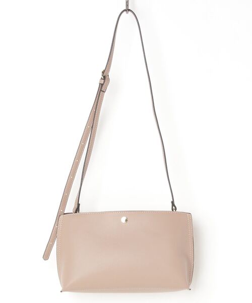 Legato Largo（レガートラルゴ）の「【Legato Largo】かるいカバン フェイクレザー 2WAYショルダーバッグ LH-P0001（ショルダーバッグ・レディース・グリーン/ベージュ/ダークブラウン/キャメル/ブラック/ワインレッド/グレイッシュベージュ/アイボリー・FREE）」の19枚目の写真