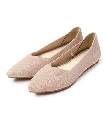 SHOO・LA・RUE | 【のびる】ニットポインテッドバレエシューズ(その他シューズ)
