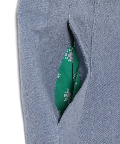 MADEMOISELLE ROPE'（マドモアゼル ロペ）の「【セットアップ対応】アップサイクルデニムパンツ（デニムパンツ・レディース・ブルー・38/36）」の14枚目の写真