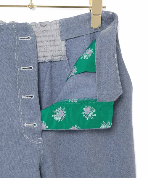 MADEMOISELLE ROPE'（マドモアゼル ロペ）の「【セットアップ対応】アップサイクルデニムパンツ（デニムパンツ・レディース・ブルー・38/36）」の11枚目の写真