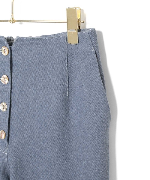 MADEMOISELLE ROPE'（マドモアゼル ロペ）の「【セットアップ対応】アップサイクルデニムパンツ（デニムパンツ・レディース・ブルー・38/36）」の5枚目の写真