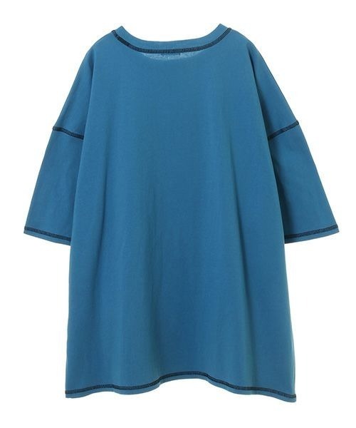 Candy Stripper（キャンディストリッパー）の「BLAZING BEAR Tシャツ（ワンピース・レディース・オフホワイト/ブラック/ブルー・2）」の4枚目の写真