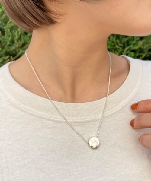 Factor=（ファクターイコール）の「チェーンコインネックレス（ネックレス・レディース・アンティークゴールド/アンティークシルバー・FREE）」の2枚目の写真