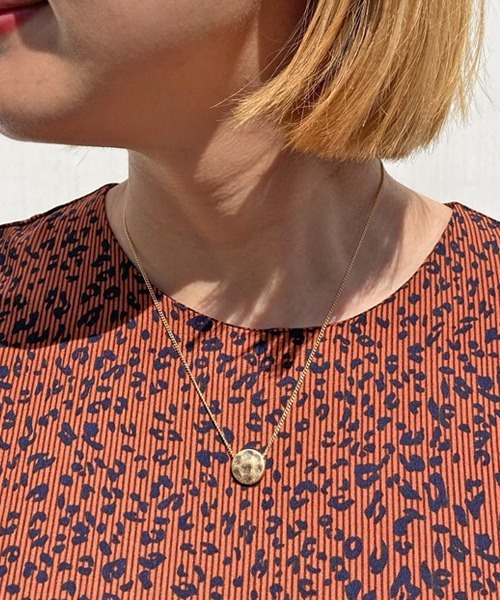 Factor=（ファクターイコール）の「チェーンコインネックレス（ネックレス・レディース・アンティークゴールド/アンティークシルバー・FREE）」の7枚目の写真