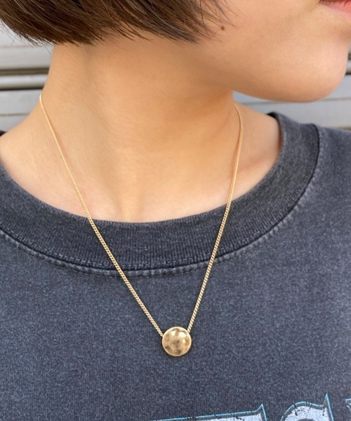Factor=（ファクターイコール）の「チェーンコインネックレス（ネックレス・レディース・アンティークゴールド/アンティークシルバー・FREE）」の9枚目の写真
