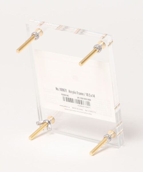 Frame（フレーム）の「ACRYLIC FRAME 10.5x14（フォトフレーム・メンズ・クリア・ONE SIZE）」の4枚目の写真