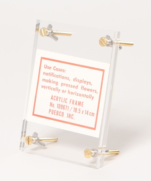 Frame（フレーム）の「ACRYLIC FRAME 10.5x14（フォトフレーム・メンズ・クリア・ONE SIZE）」の5枚目の写真