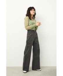 LAGUA GEM | DAHLIA BUGGY DENIM(デニムパンツ)