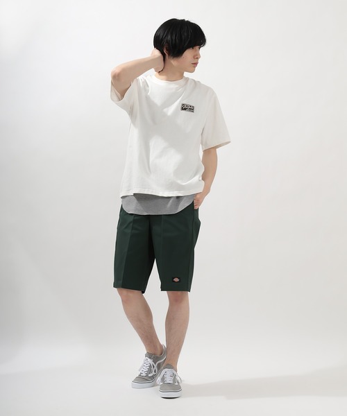 Dickies（ディッキーズ）の「【Dickies/ディッキーズ】13インチポケット チノワークショーツ（チノパンツ・メンズ・チャコールグレー/ブラック/ベージュ/ブラウン/カーキ/モスグリーン・32inch/30inch/28inch/34inch/36inch）」の9枚目の写真