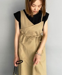 PICCIN | アシメラップキャミワンピース(ワンピース)