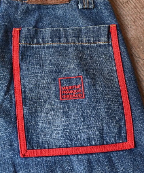 MARITHE + FRANCOIS GIRBAUD（マリテフランソワジルボー）の「【ヴィンテージ古着】90's MARITHE + FRANCOIS GIRBAUD / マリテ＋フランソワ・ジルボー デニムショーツ（デニムパンツ・メンズ・ブルー・34）」の14枚目の写真