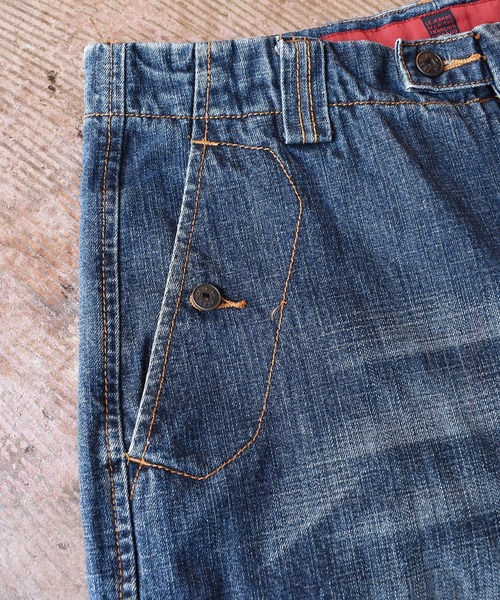 MARITHE + FRANCOIS GIRBAUD（マリテフランソワジルボー）の「【ヴィンテージ古着】90's MARITHE + FRANCOIS GIRBAUD / マリテ＋フランソワ・ジルボー デニムショーツ（デニムパンツ・メンズ・ブルー・34）」の16枚目の写真