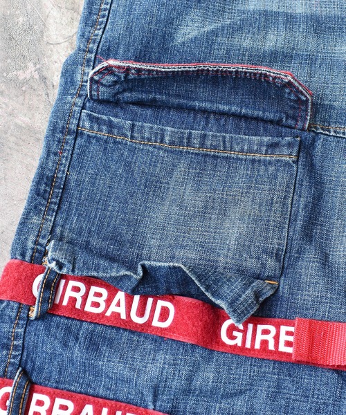 MARITHE + FRANCOIS GIRBAUD（マリテフランソワジルボー）の「【ヴィンテージ古着】90's MARITHE + FRANCOIS GIRBAUD / マリテ＋フランソワ・ジルボー デニムショーツ（デニムパンツ・メンズ・ブルー・34）」の12枚目の写真