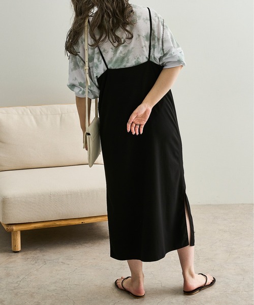 Ambre Neige(アンブルネージュ)の「タイダイ柄ワッフルカットソー/【WEB/EC限定商品】(Tシャツ/カットソー・レディース・ライトグリーン/モカ・FREE)」の18枚目の写真