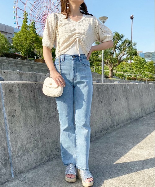 apres jour（アプレジュール）の「透かし編みドロストタンクセット【ZOZOTOWN限定アイテム】（ニット/セーター・レディース・ライトベージュ/ピンクベージュ/アイボリー・フリー/X-LARGE）」の15枚目の写真