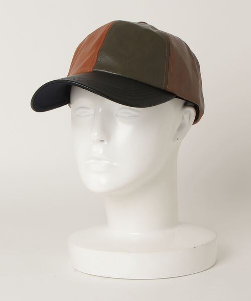 Sense of Grace(センスオブグレース)の「SYNTHETIC LEATHER BB CAP(キャップ・メンズ・マルチ/カーキ/ブラック/ブラウン/アイボリー/ダークブラウン/ブラック系/ダークブラウン系/アイボリー系/ベージュ・FREE)」の10枚目の写真
