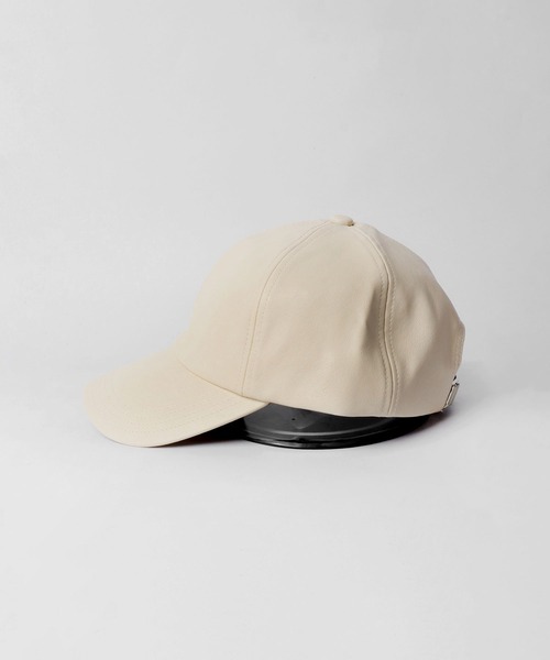 Sense of Grace(センスオブグレース)の「SYNTHETIC LEATHER BB CAP(キャップ・メンズ・マルチ/カーキ/ブラック/ブラウン/アイボリー/ダークブラウン/ブラック系/ダークブラウン系/アイボリー系/ベージュ・FREE)」の15枚目の写真