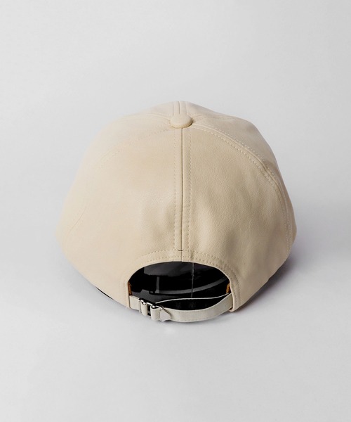 Sense of Grace(センスオブグレース)の「SYNTHETIC LEATHER BB CAP(キャップ・メンズ・マルチ/カーキ/ブラック/ブラウン/アイボリー/ダークブラウン/ブラック系/ダークブラウン系/アイボリー系/ベージュ・FREE)」の16枚目の写真