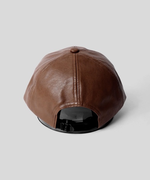 Sense of Grace(センスオブグレース)の「SYNTHETIC LEATHER BB CAP(キャップ・メンズ・マルチ/カーキ/ブラック/ブラウン/アイボリー/ダークブラウン/ブラック系/ダークブラウン系/アイボリー系/ベージュ・FREE)」の14枚目の写真