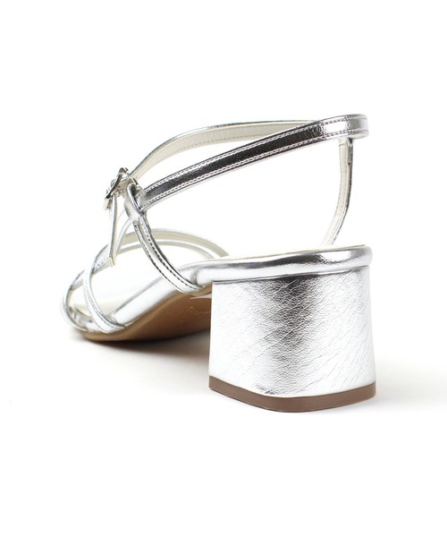 chocolates（チョコラテス）の「ラインストラップサンダル【日本製】（サンダル・レディース・ブラック/シルバー/ミント/ブラウン系その他・S/M/L/LL）」の7枚目の写真