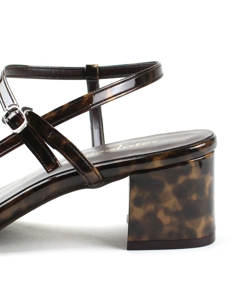 chocolates（チョコラテス）の「ラインストラップサンダル【日本製】（サンダル・レディース・ブラック/シルバー/ミント/ブラウン系その他・S/M/L/LL）」の15枚目の写真