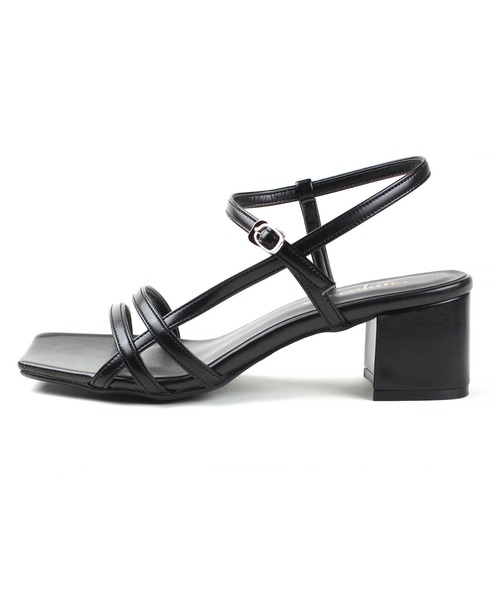 chocolates（チョコラテス）の「ラインストラップサンダル【日本製】（サンダル・レディース・ブラック/シルバー/ミント/ブラウン系その他・S/M/L/LL）」の12枚目の写真