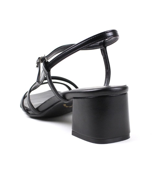 chocolates（チョコラテス）の「ラインストラップサンダル【日本製】（サンダル・レディース・ブラック/シルバー/ミント/ブラウン系その他・S/M/L/LL）」の8枚目の写真