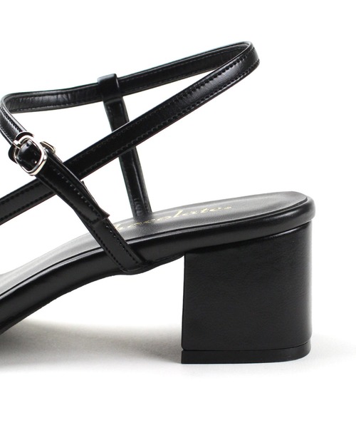 chocolates（チョコラテス）の「ラインストラップサンダル【日本製】（サンダル・レディース・ブラック/シルバー/ミント/ブラウン系その他・S/M/L/LL）」の14枚目の写真