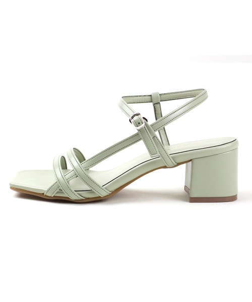 chocolates（チョコラテス）の「ラインストラップサンダル【日本製】（サンダル・レディース・ブラック/シルバー/ミント/ブラウン系その他・S/M/L/LL）」の20枚目の写真