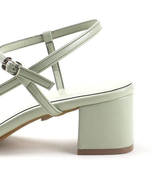 chocolates（チョコラテス）の「ラインストラップサンダル【日本製】（サンダル・レディース・ブラック/シルバー/ミント/ブラウン系その他・S/M/L/LL）」の16枚目の写真