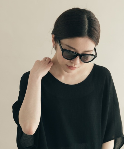 SMELLY（スメリー）の「フォックスサングラス（サングラス・レディース・ブラック/ブラウン・-）」の4枚目の写真