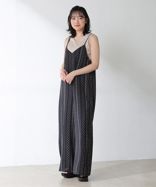 Honeys（ハニーズ）の「オールインワン（つなぎ/オールインワン・レディース・ブラック系その他/ブラック/ブルー系その他/ブルー系その他2・S/M/L）」の7枚目の写真