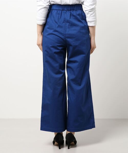 LUCA/LADY LUCK LUCA（ルカ/レディラックルカ）の「LC/LLL コットンリネンワイドパンツ（チノパンツ・レディース・ブラック/ライトベージュ/ブルー・38/36）」の5枚目の写真