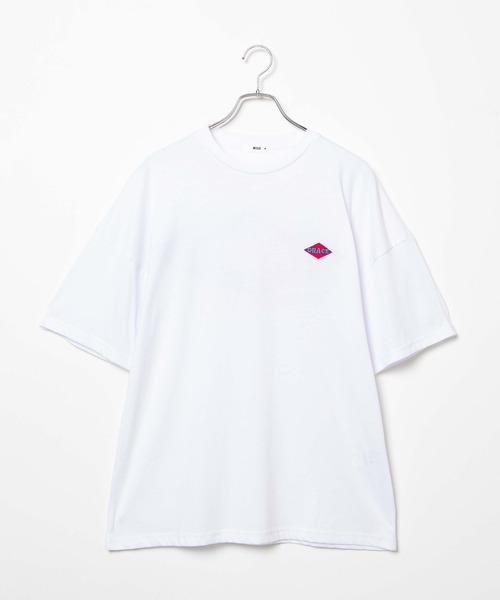 WEGO(ウィゴー)の「WEGO/ファイヤーモチーフビックシルエット半袖Tシャツ(Tシャツ/カットソー・メンズ・ホワイト/ブラック/パープル・MEDIUM/LARGE)」の20枚目の写真