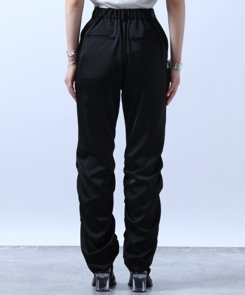 HARE（ハレ）の「サテンシャーリングパンツ(HARE)（その他パンツ・レディース・ライトグレー/ブラック・FREE）」の7枚目の写真