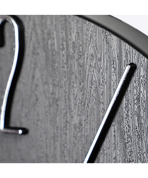 FL import collection（エフエルインポートコレクション）の「【壁掛け】軽量ウッドライククロック（掛け時計・レディース・ホワイト/ブラック/ブルーグレー/モカ・FREE）」の7枚目の写真